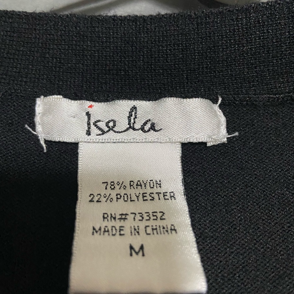 Black medium cardigan